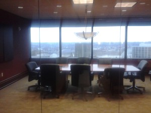 conference room in the Cincinnati office