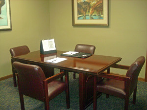 conference room in the London Kentucky office