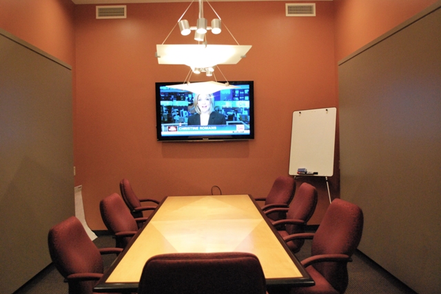 Our comfortable Lexington conference and deposition room