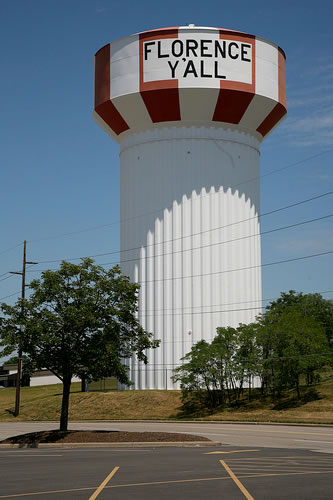 City of Florence, KY on X: Will you take a quick minute and vote for an  iconic piece of Florence history? We need your help! Vote for the Florence  Y'all Water Tower.